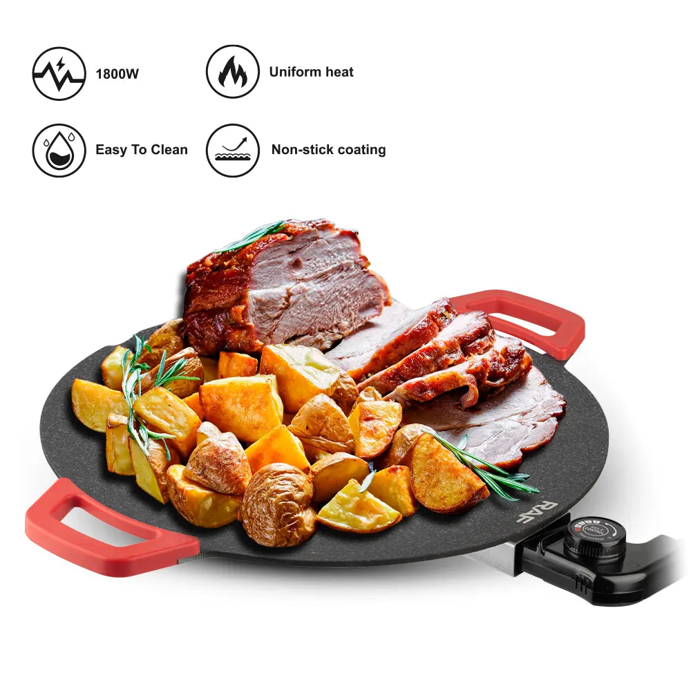 Round Non Stick Multi-functional Electric Pan